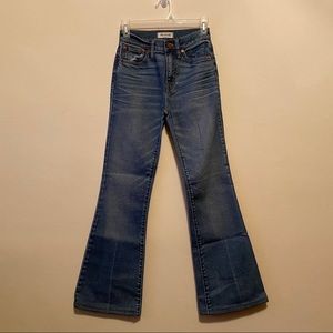 2/$35 Madewell High Rise Flea Market Flares Jeans